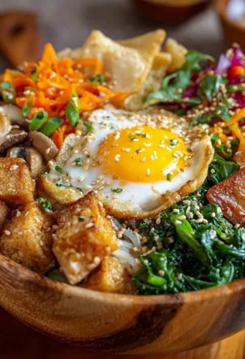 Highprotein Longevity Miso Bowl Crunchy Mixture