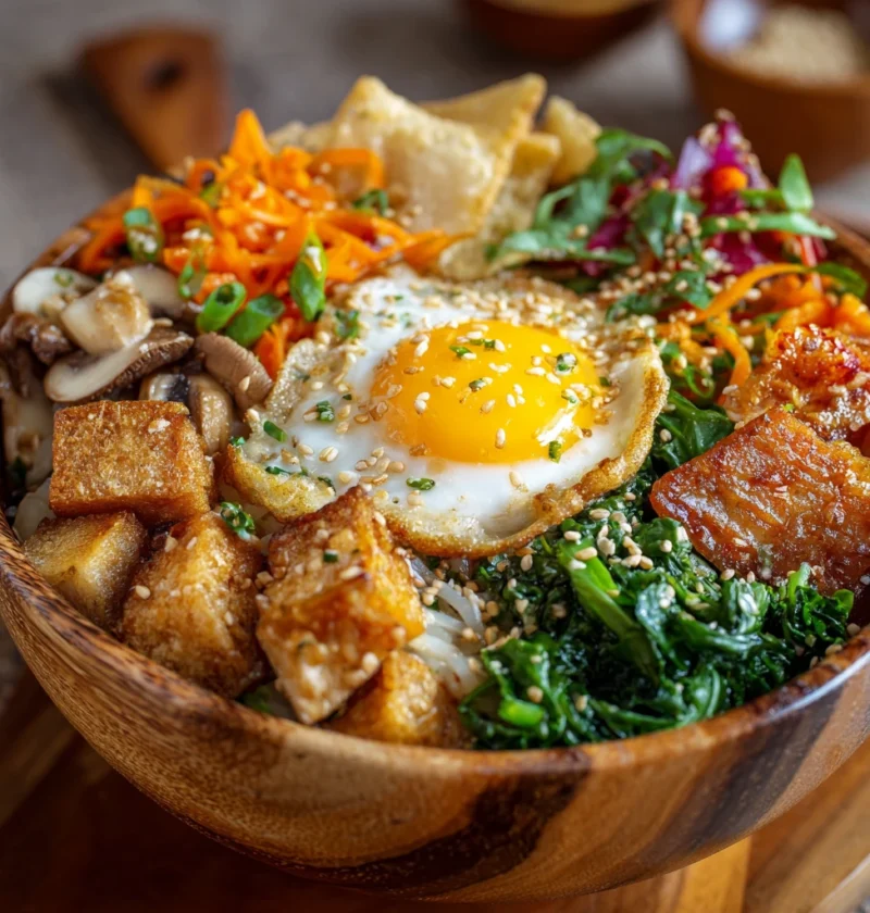 Highprotein Longevity Miso Bowl Crunchy Mixture