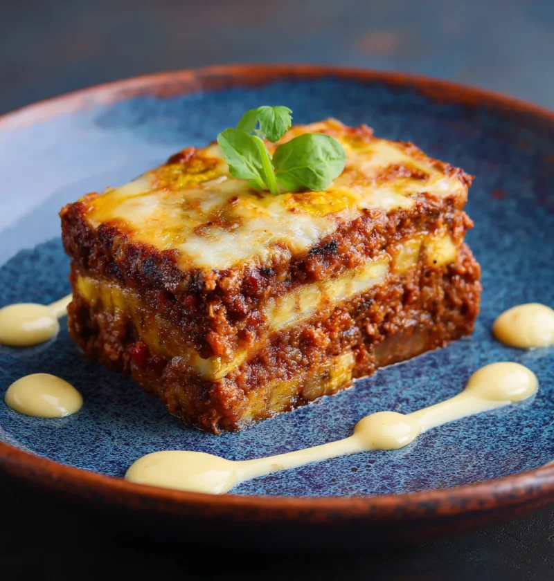 Pasteln Perfect Combination Sweet Banana Bolognese Sauce