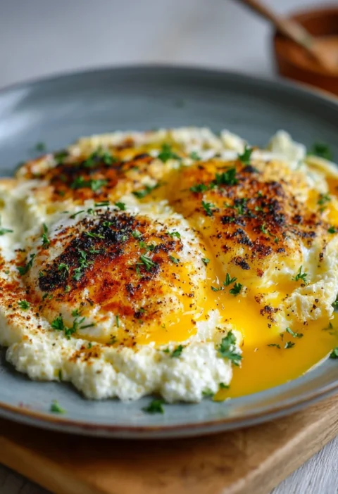Protein Backed Cottage Cheese Eggs Breakfast