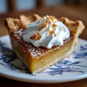 Salted Honey Pie: A Perfect Blend of Sweet and Salty