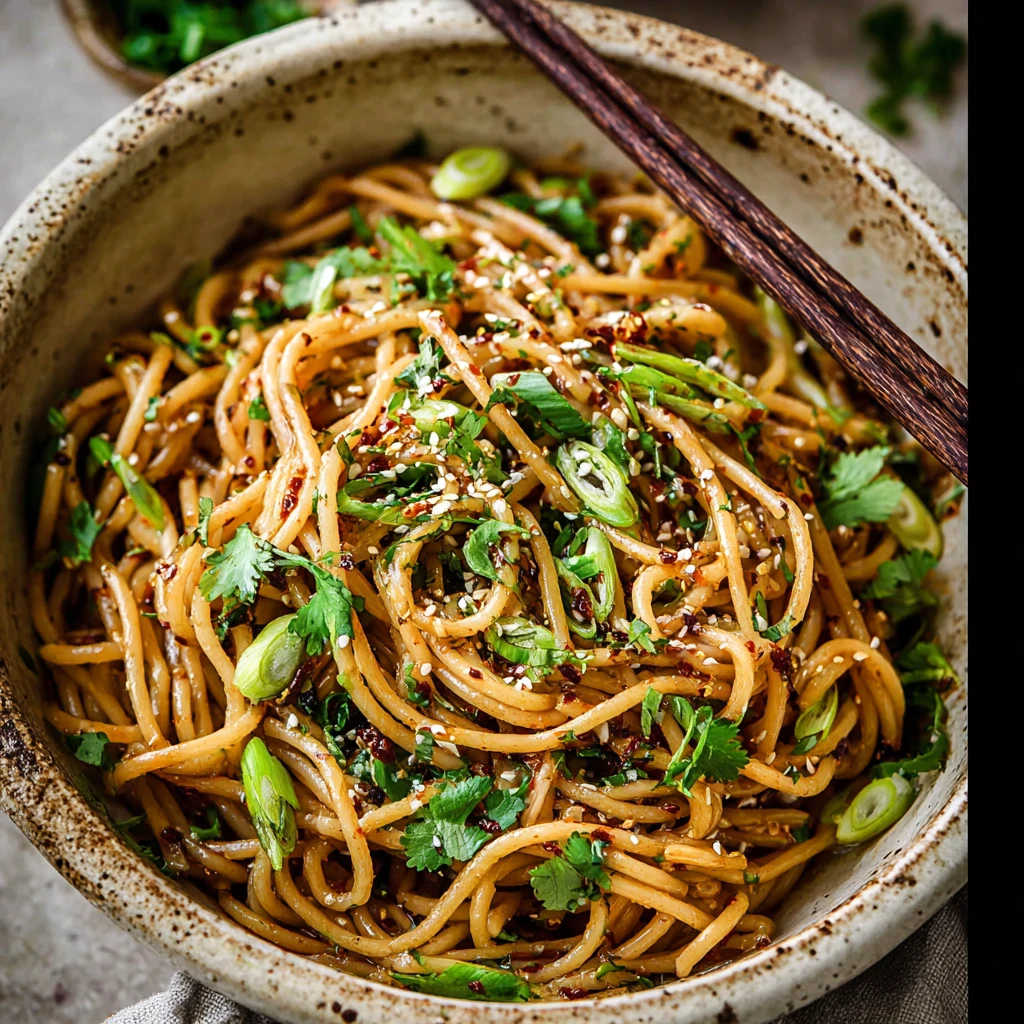 Spicy Chili Oil Noodles