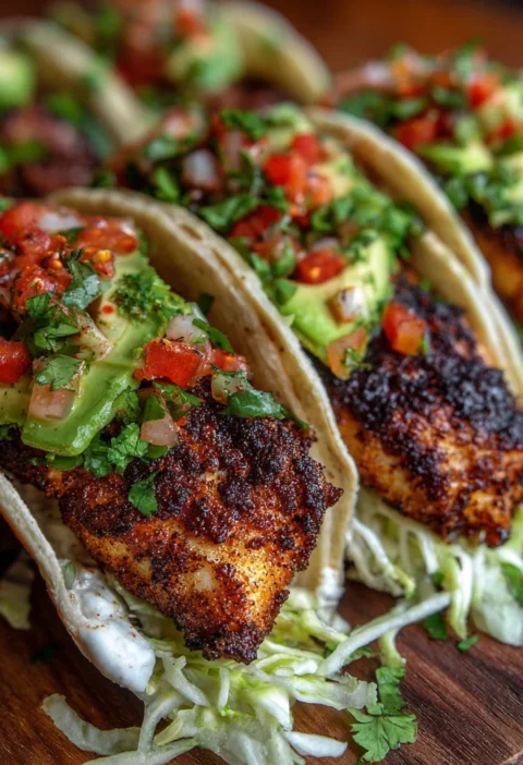 Blackened Fish Tacos Recipe
