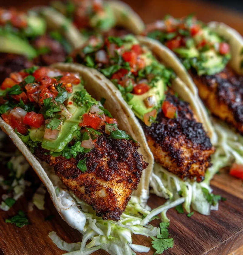 Blackened Fish Tacos Recipe