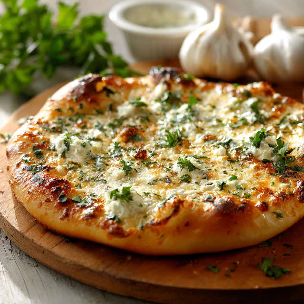 White Garlic Pizza Sauce : Creamy & Perfect for Homemade Pizza