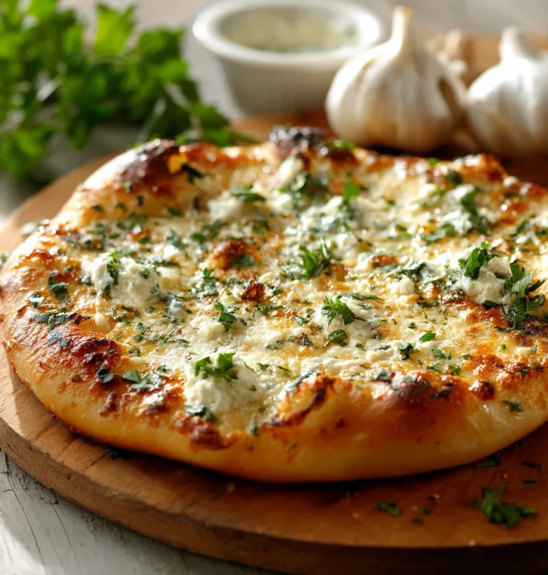 White Garlic Pizza Sauce Creamy Perfect Homemade