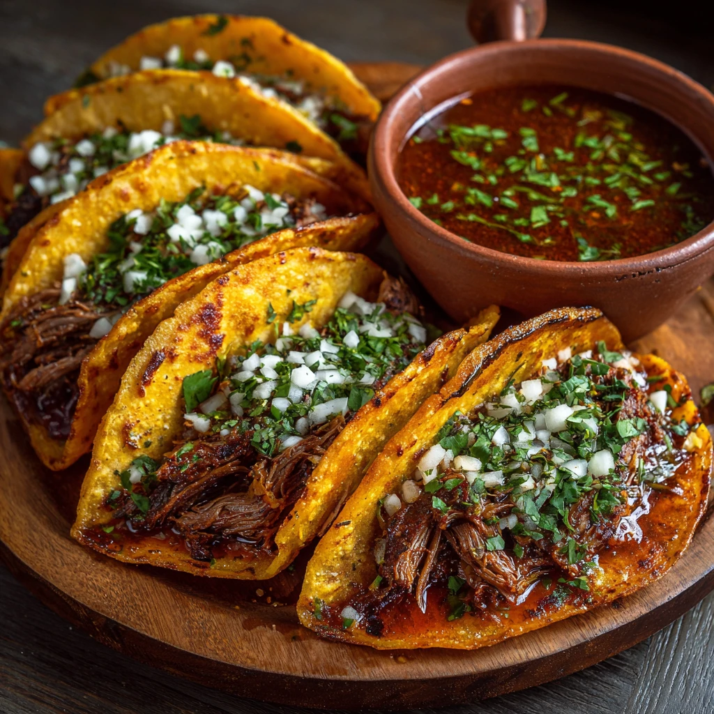 Authentic Mexican Birria Tacos : Step by Step