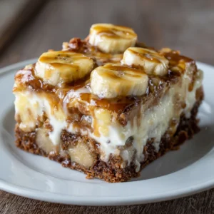 Banana Pudding Brownies You’ll Crave