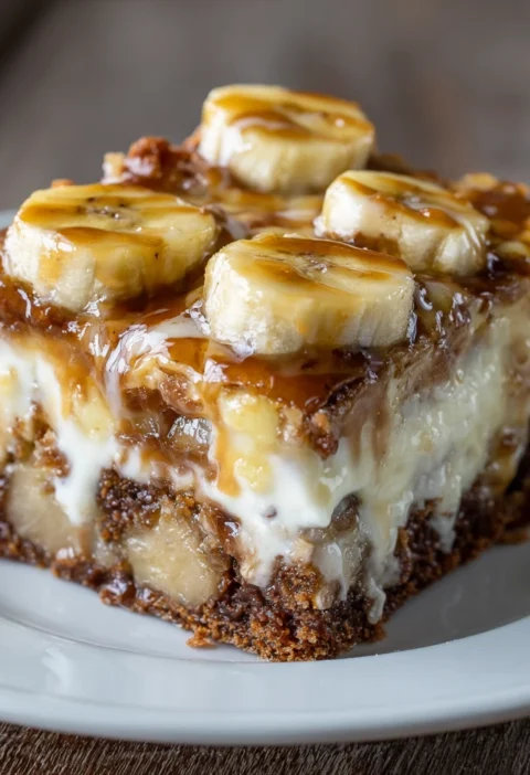 Banana Pudding Brownies Youll Crave