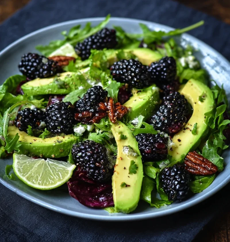 Blackberry Avocado Salad