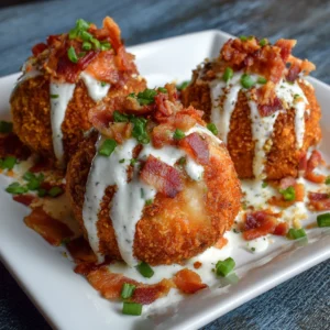 Buffalo Chicken Bacon Mozzarella Bombs