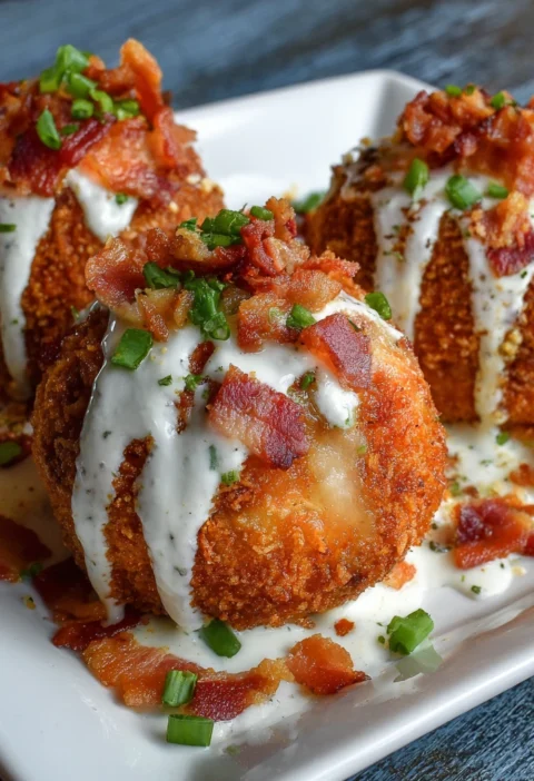 Buffalo Chicken Bacon Mozzarella Bombs