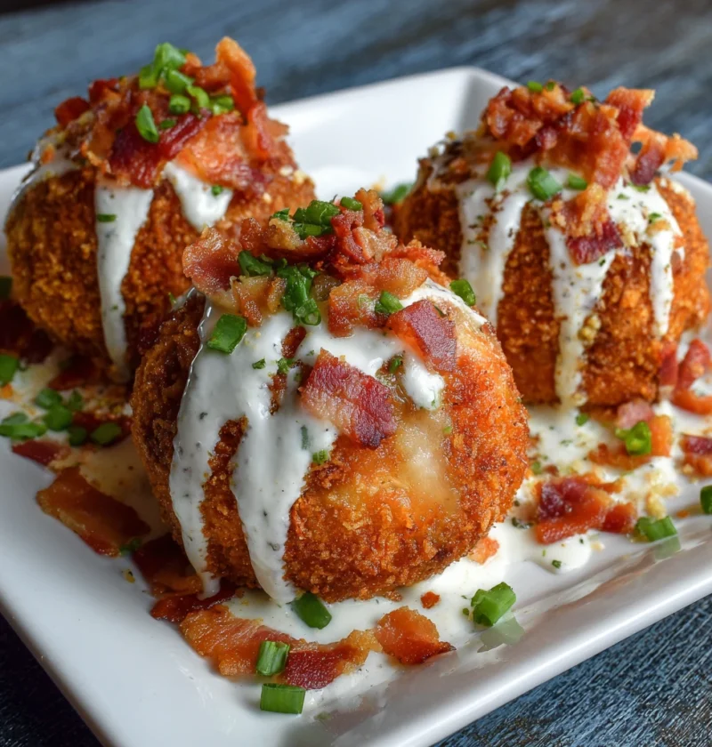 Buffalo Chicken Bacon Mozzarella Bombs
