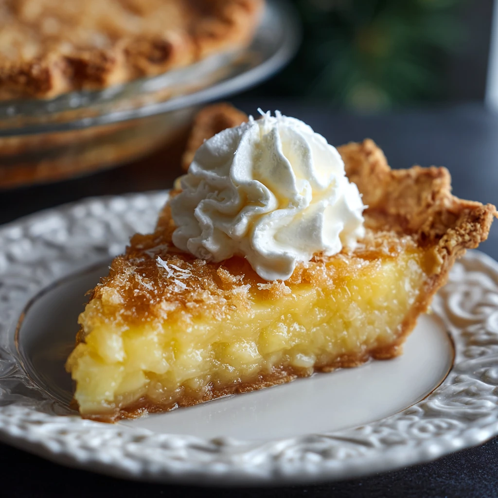 Classic Southern Pineapple Pie