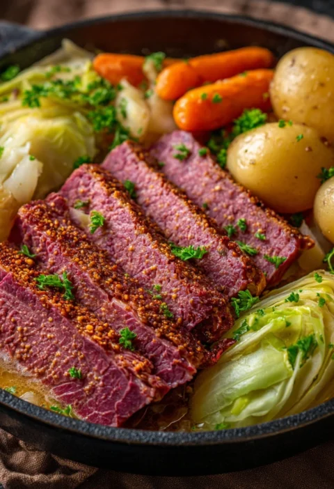 Corned Beef Cabbage Recipe Traditional Dish
