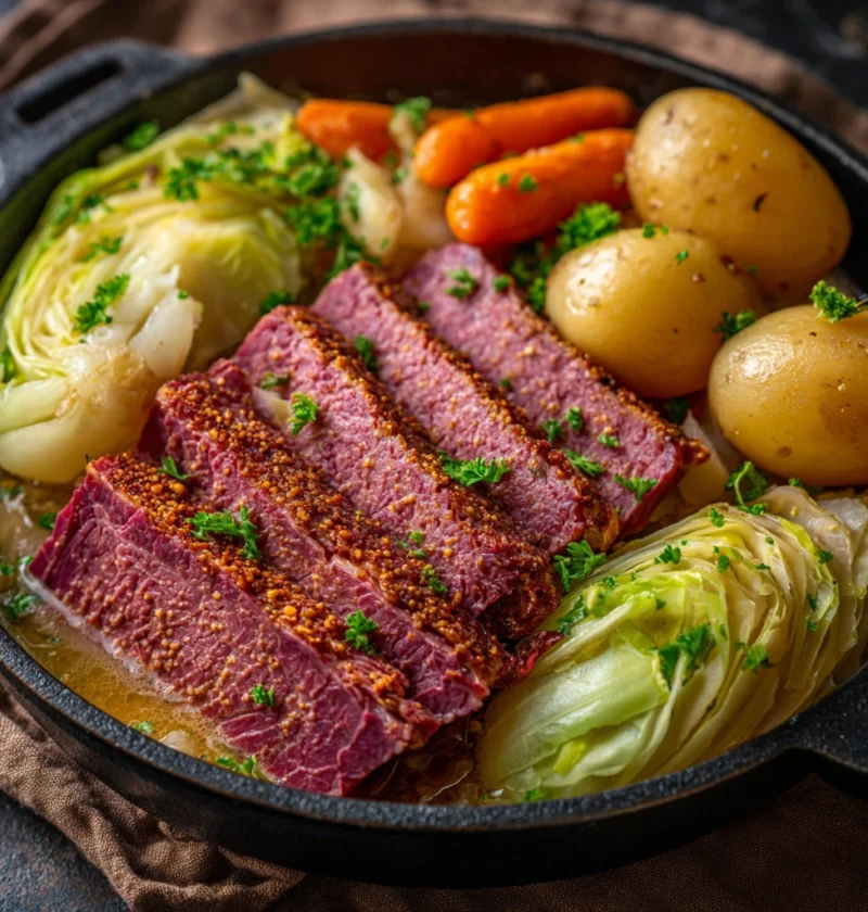 Corned Beef Cabbage Recipe Traditional Dish