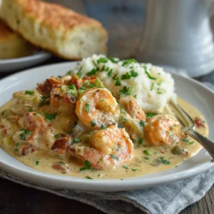 Creamy Shrimp Newburg : A Luxurious Seafood Delight