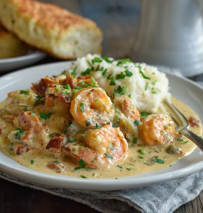 Creamy Shrimp Newburg Luxurious Seafood Delight
