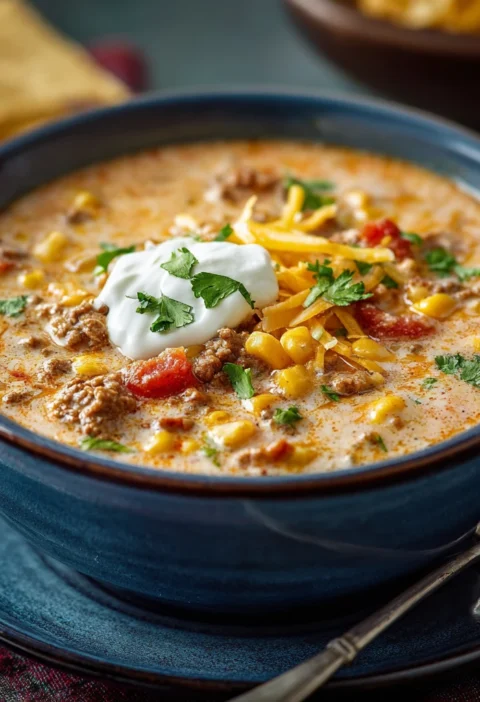 Creamy Taco Soup