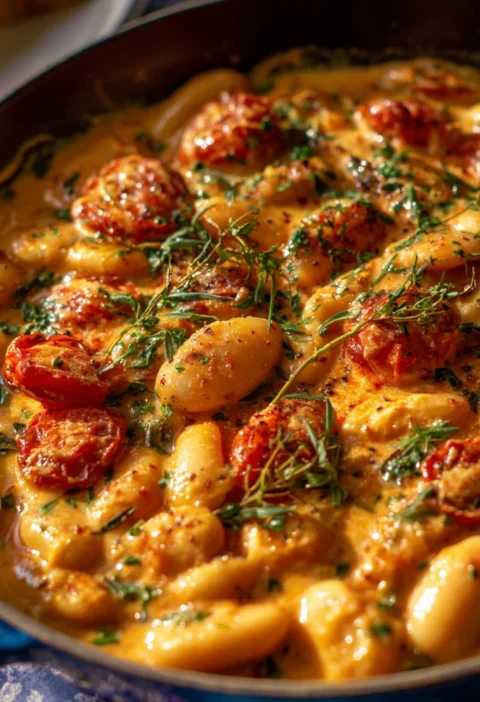 Creamy Tuscan Marry Butter Beans