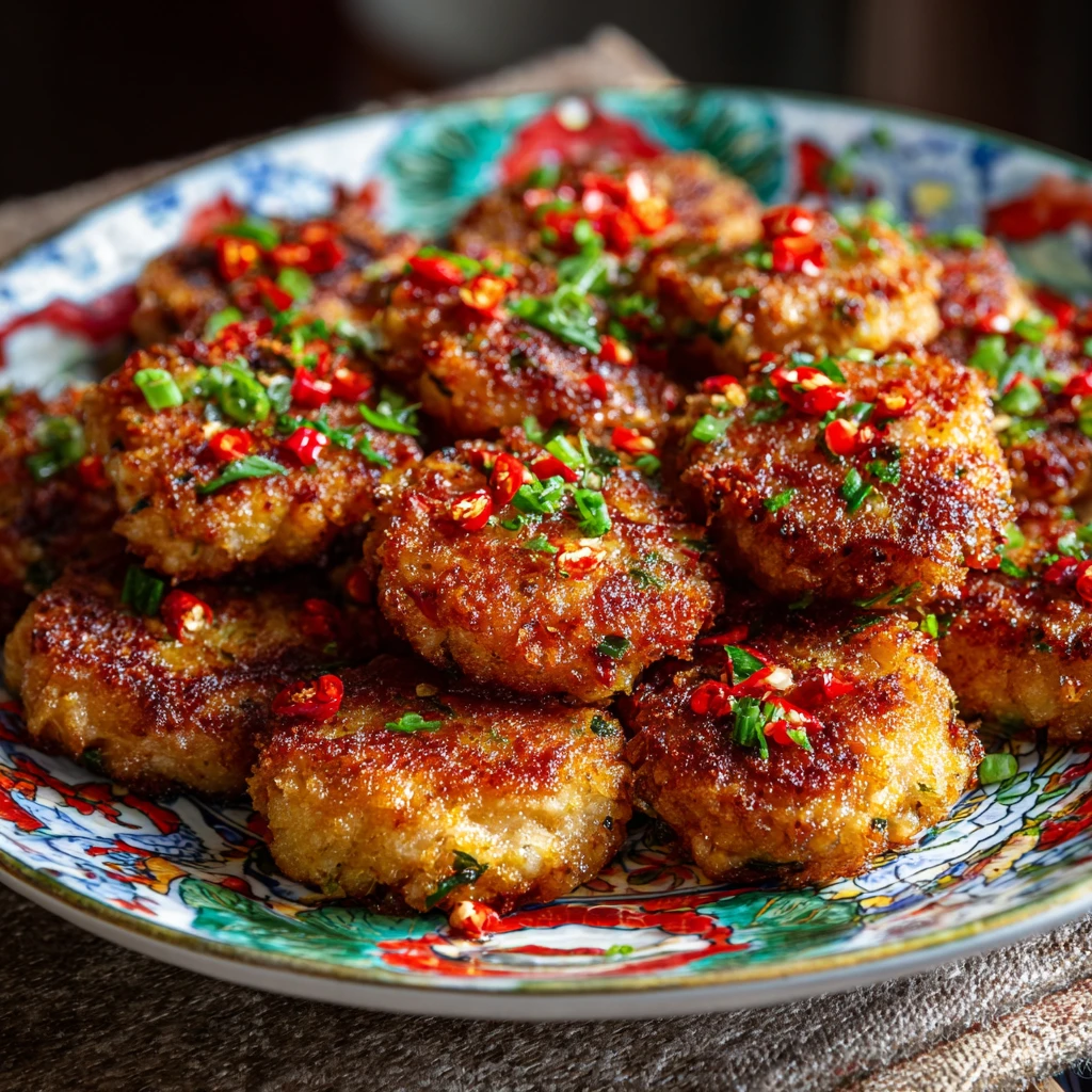 Crispy Chinese Shrimp Cakes A Delicious Appetizer
