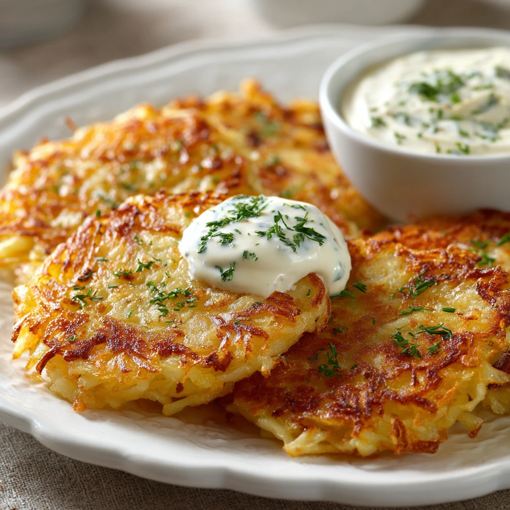 Crispy German Potato Pancakes Recipe