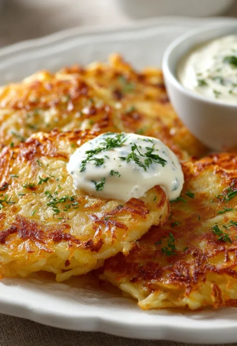 Crispy German Potato Pancakes Recipe