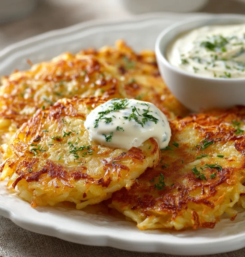 Crispy German Potato Pancakes Recipe