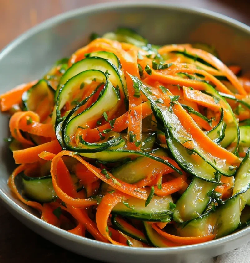 Daily Detox Cucumber Carrot Salad Flat Belly