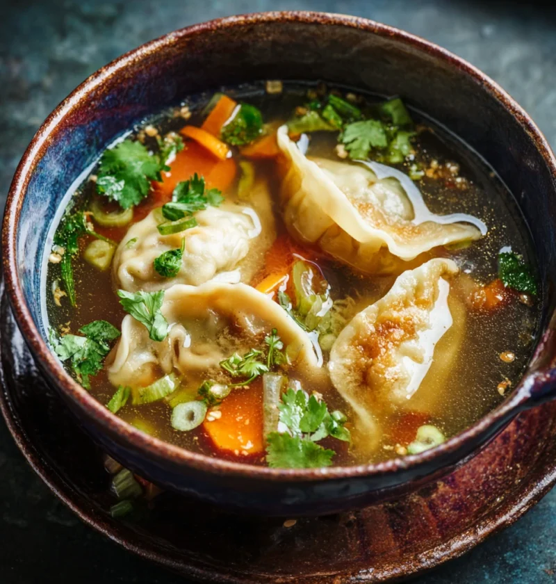 Potsticker Soup Recipe Ginger