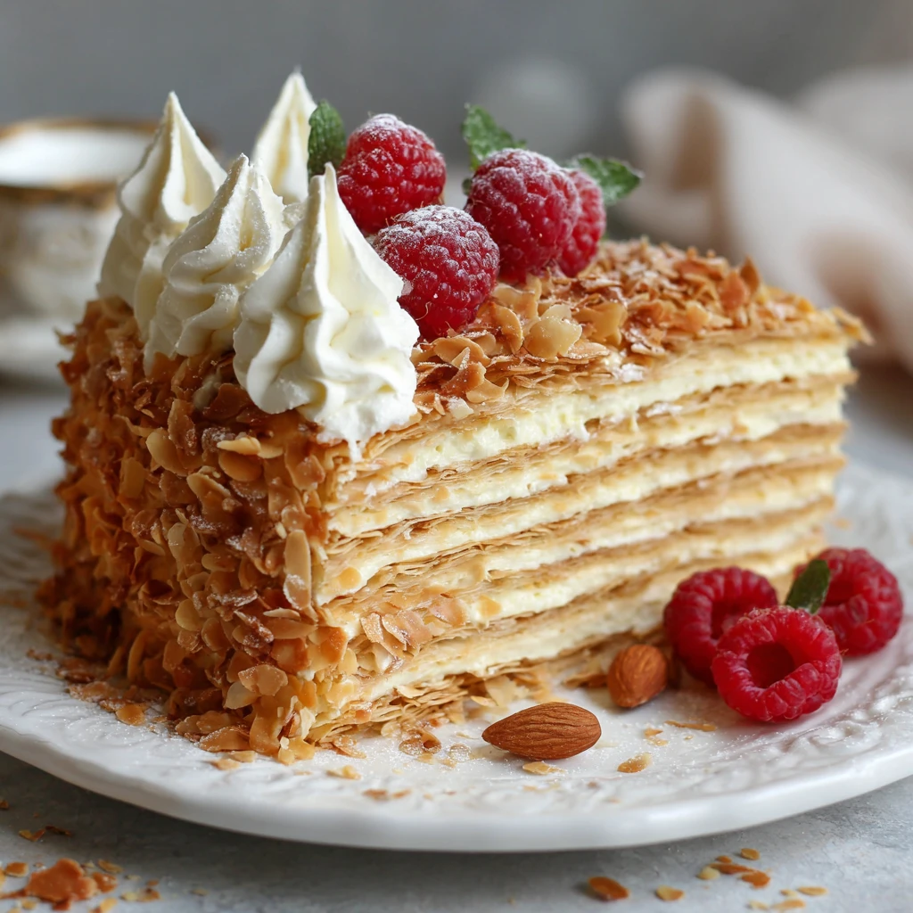 Easy Russian Napoleon Cake : Perfect For Special Occasions