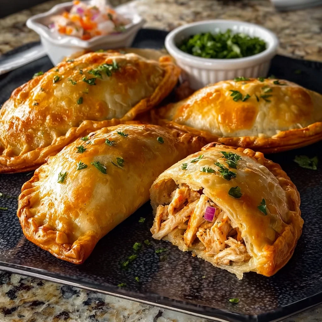 Flaky Homemade Chicken Empanadas That Melt in Your Mouth