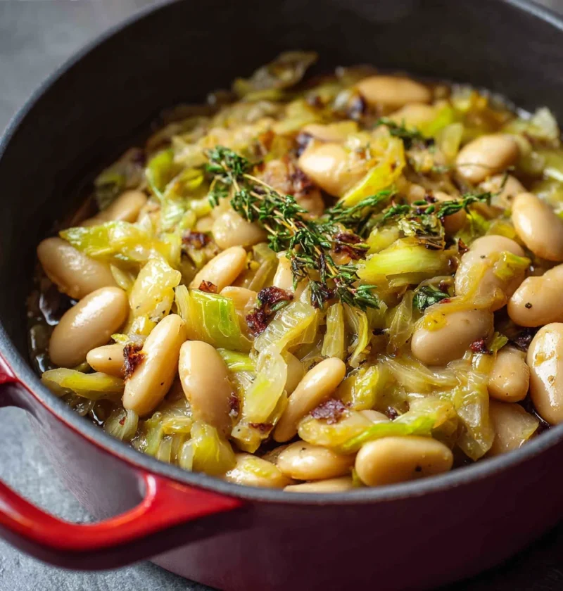 Flavorful Butter Beans Leeks