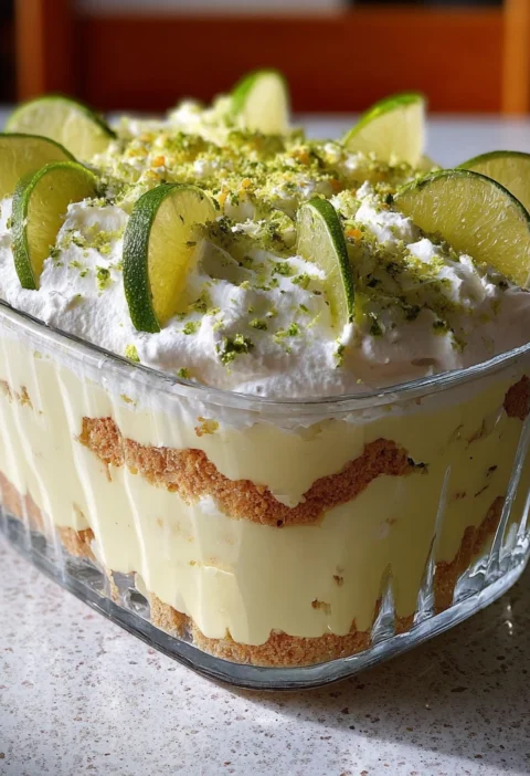 Irresistible Magical Key Lime Trifle Creamy Zesty Stunning