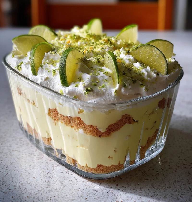 Irresistible Magical Key Lime Trifle Creamy Zesty Stunning