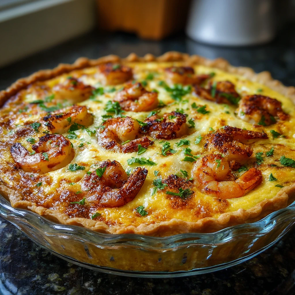 Irresistible Shrimp Quiche