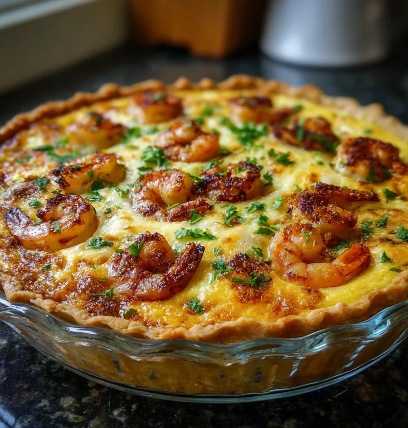Irresistible Shrimp Quiche