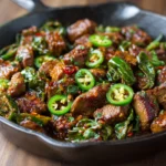 Loaded Veggie Cheese Omelette