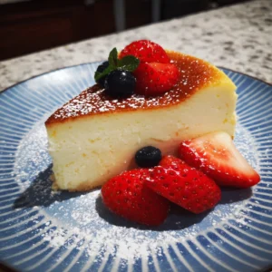 Japanese yoghurt cheesecake