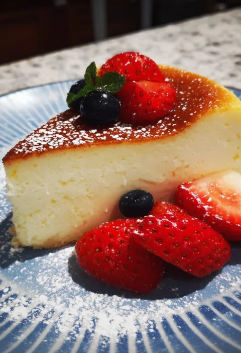 Japanese Yoghurt Cheesecake