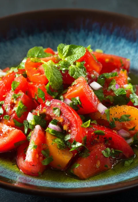 Lebanese Tomato Salad