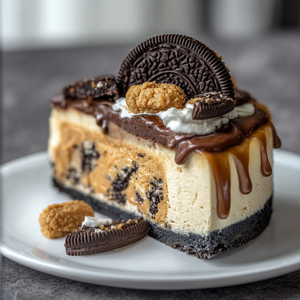 Peanut Butter Oreo Cheesecake