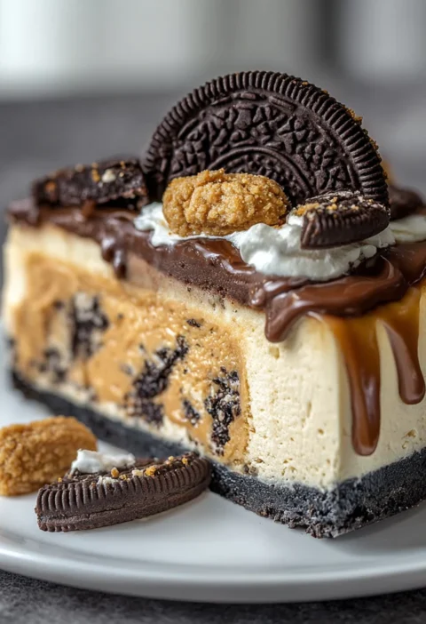 Peanut Butter Oreo Cheesecake
