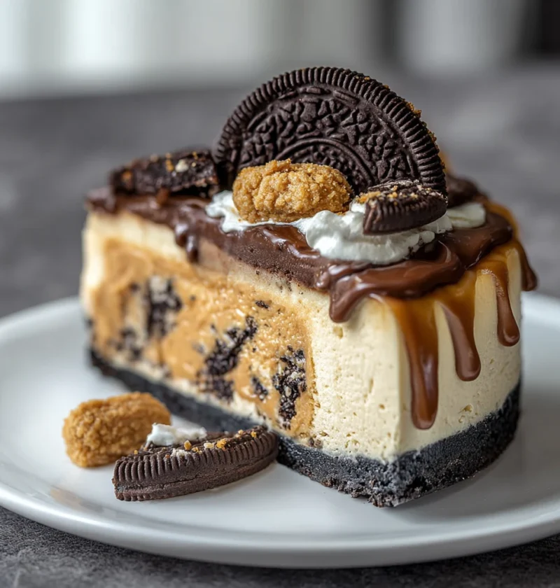 Peanut Butter Oreo Cheesecake