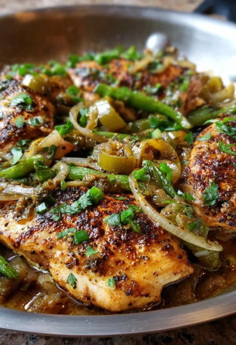 Pepperoncini Chicken Skillet Meal Tangy Juicy
