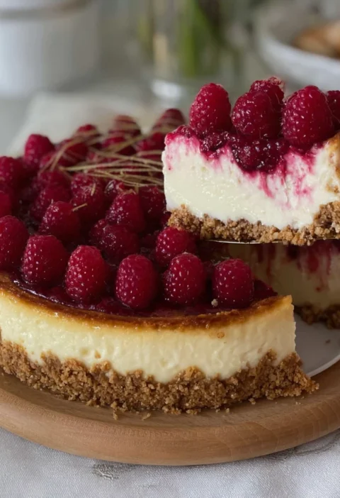 Raspberry Cheesecake Crumb Crust