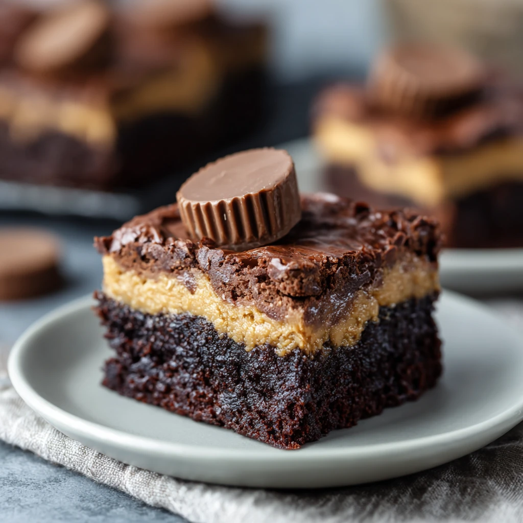 Reese's Cup Brownie : Perfect For Late-Night Cravings