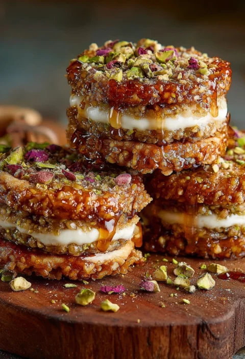 Rich Baklava Cream Sandwich Cookies Absolutely Must Try