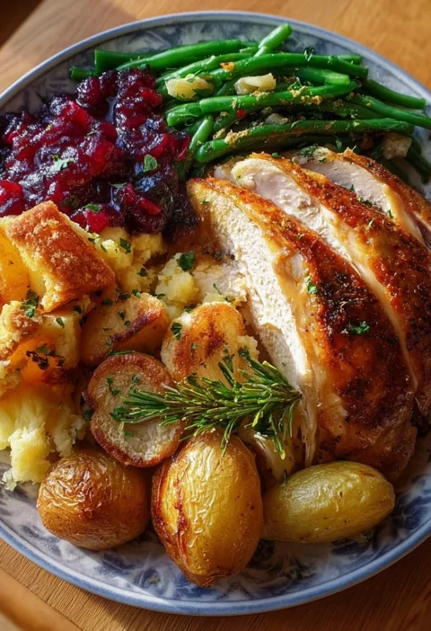 Roast Chicken Dinner