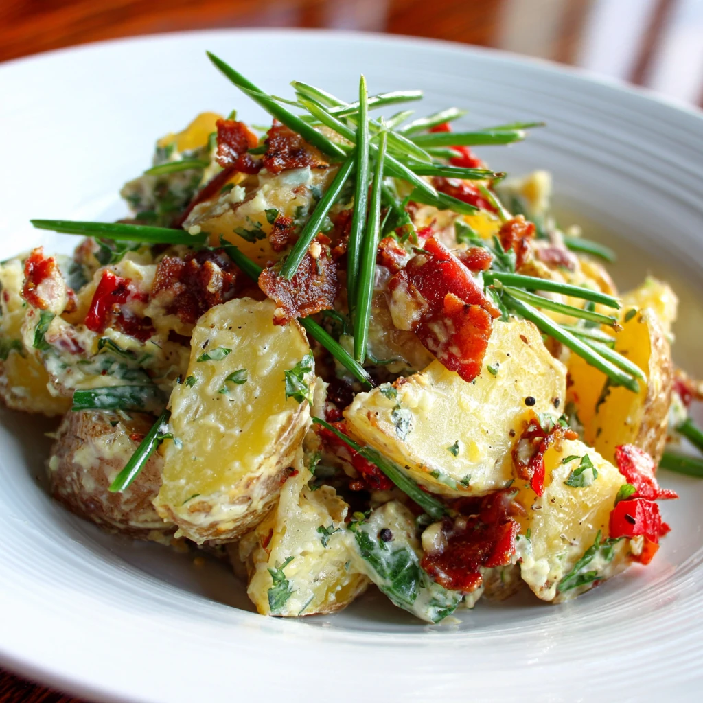 Salad Season's : Fried Potato Salad